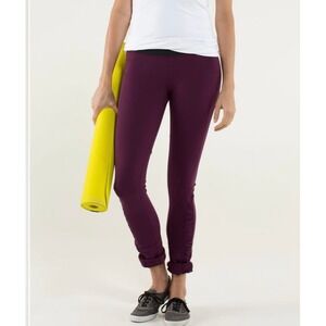Lululemon City Pulse Purple‎ Leggings